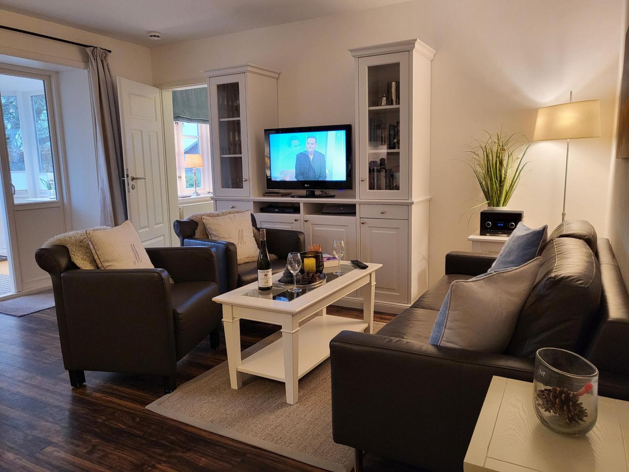 סנט פטר-אורדינג Ferienwohnung 1 Im Reetdachhaus Muehlenhof מראה חיצוני תמונה